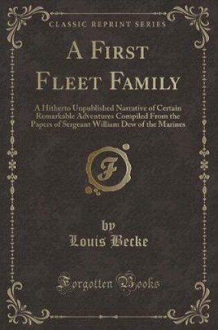 Cover of A First Fleet Family