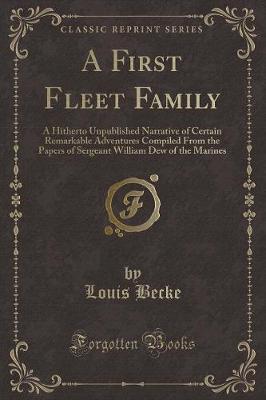 Book cover for A First Fleet Family