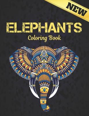 Book cover for Coloring Book New Elephants