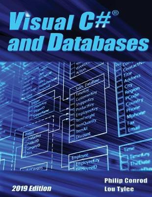Book cover for Visual C# and Databases 2019 Edition