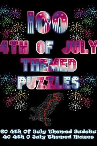 Cover of 100 4th Of July Themed Puzzles