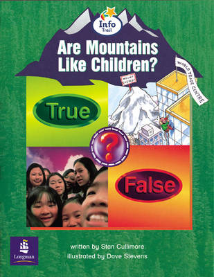 Book cover for Are Mountains Like Children? Info Trail Emergent Stage Non-Fiction Book 20