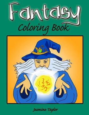 Book cover for Fantasy Coloring Book