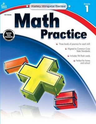 Book cover for Math Practice, Grade 1