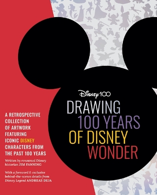 Book cover for Drawing 100 Years of Disney Wonder