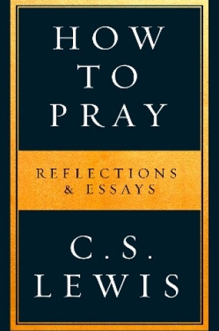 Cover of How to Pray