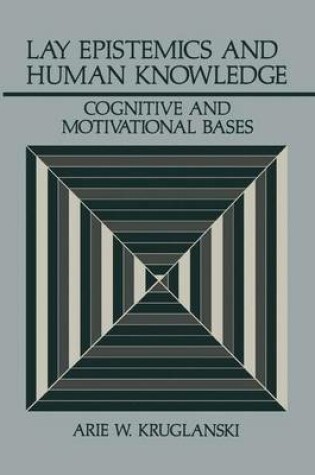 Cover of Lay Epistemics and Human Knowledge