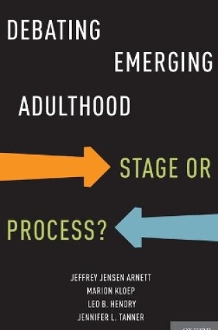 Cover of Debating Emerging Adulthood