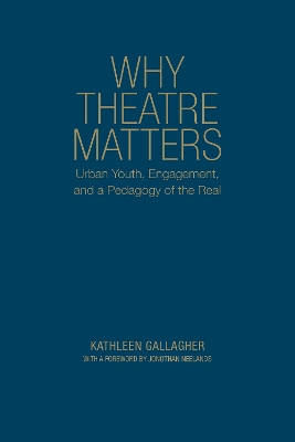 Book cover for Why Theatre Matters