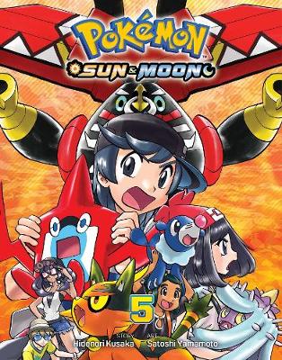 Book cover for Pokémon: Sun & Moon, Vol. 5