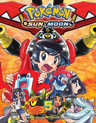 Book cover for Pokémon: Sun & Moon, Vol. 5