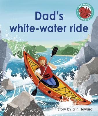 Book cover for Dad's white-water ride