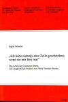 Book cover for -Ich Habe Niemals Eine Zeile Geschrieben, Wenn Sie Mir Fern War-