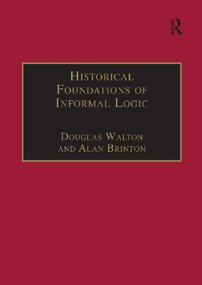 Book cover for Historical Foundations of Informal Logic