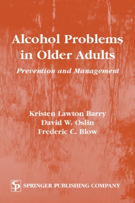 Book cover for Alcohol Problems in Older Adults