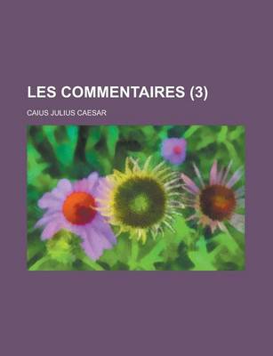 Book cover for Les Commentaires (3)