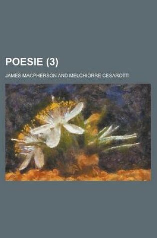 Cover of Poesie (3 )