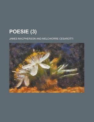 Book cover for Poesie (3 )