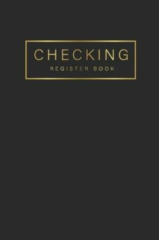 Cover of Checking Register Book