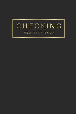 Book cover for Checking Register Book