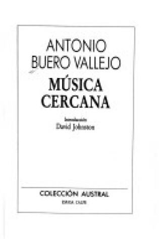 Cover of Musica Cercana