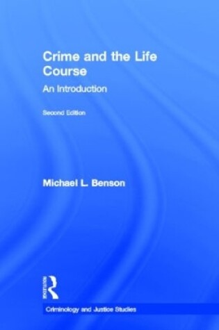 Cover of Crime and the Life Course