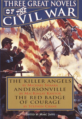 Book cover for Three Great Novels of the Civil War