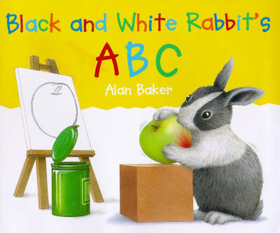 Book cover for Black and White Rabbit's ABC