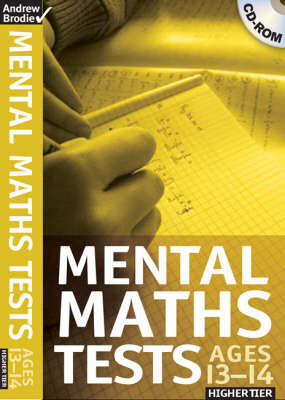 Book cover for Mental Maths Tests