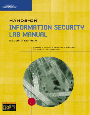 Book cover for *Lab Principle Info Secur