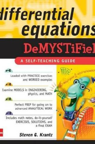 Cover of Differential Equations Demystified