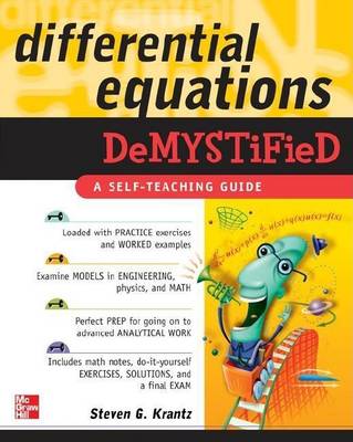 Book cover for Differential Equations Demystified