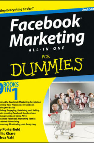 Cover of Facebook Marketing All-in-One For Dummies