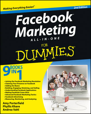 Book cover for Facebook Marketing All-in-One For Dummies