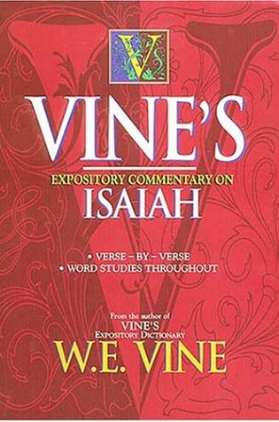 Cover of Vine's Expository Commentary on Isaiah