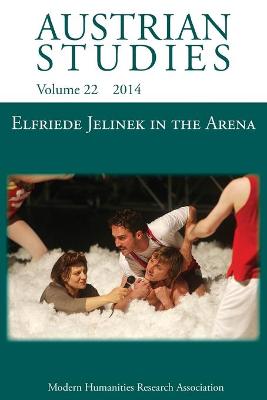 Book cover for Elfriede Jelinek in the Arena