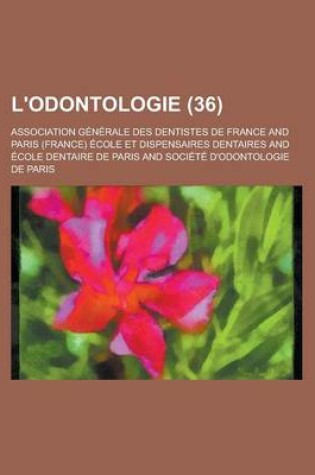 Cover of L'Odontologie (36 )