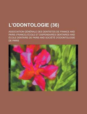 Book cover for L'Odontologie (36 )