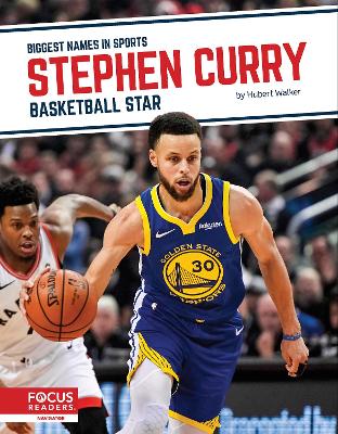 Book cover for Biggest Names in Sports: Stephen Curry: Basketball Star