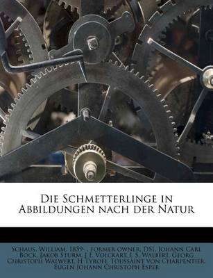 Book cover for Der Europaischen Schmetterlinge. Ersten Theils Zweyter Band.