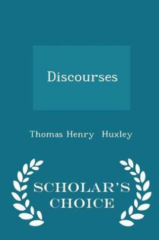 Cover of Discourses - Scholar's Choice Edition