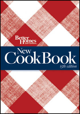 Book cover for New Cook Book, 15th Edition (Combbound): Better Homes and Gardens