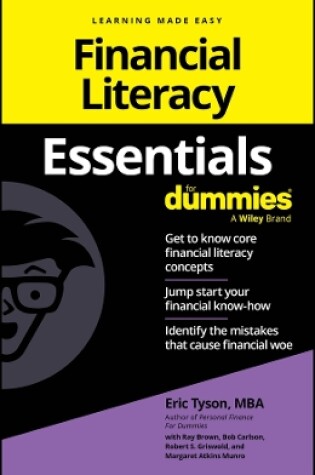 Cover of Financial Literacy Essentials for Dummies