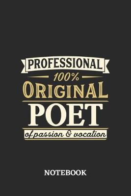 Book cover for Professional Original Poet Notebook of Passion and Vocation