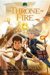 Book cover for The Throne of Fire: The Graphic Novel