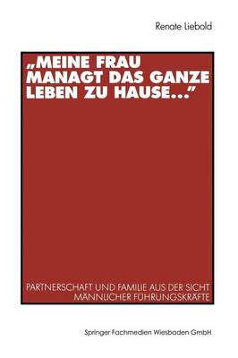 Book cover for „Meine Frau managt das ganze Leben zu Hause ...“