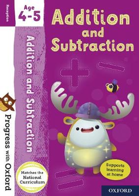 Cover of Progress with Oxford: Addition and Subtraction Age 4-5