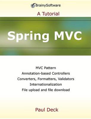 Book cover for Spring MVC: a Tutorial Series