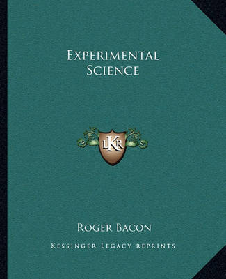 Book cover for Experimental Science