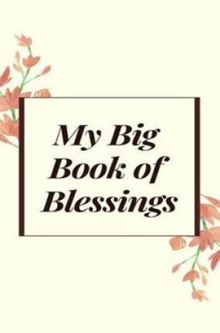 Cover of my big book of blessings